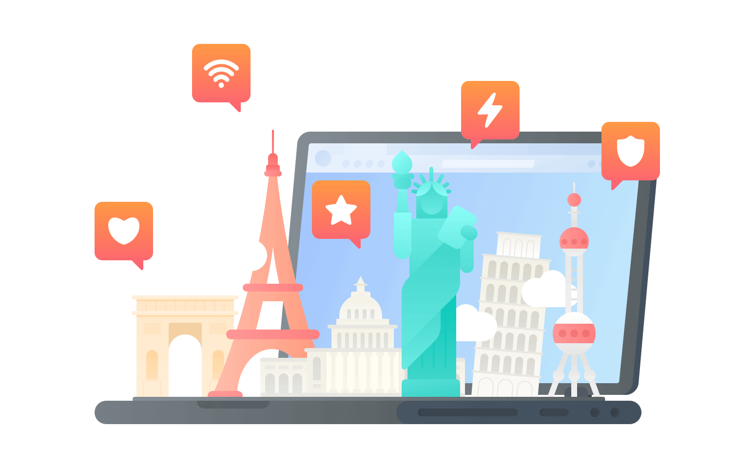 在法属圭亚那连接到中国vpn - 穿锁回国